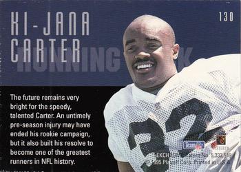 1995 Playoff Contenders #130 Ki-Jana Carter Back
