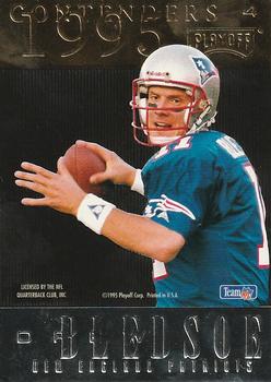 1995 Playoff Contenders - Back to Back #4 Steve Young / Drew Bledsoe Back