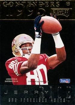 1995 Playoff Contenders - Back to Back #6 Jerry Rice / Deion Sanders Back