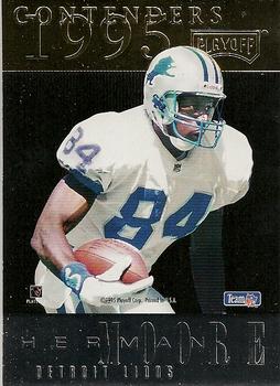 1995 Playoff Contenders - Back to Back #10 Herman Moore / Vincent Brisby Front
