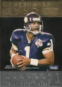 1995 Playoff Contenders - Back to Back #22 Jim Kelly / Warren Moon Back