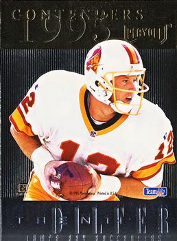 1995 Playoff Contenders - Back to Back #24 Heath Shuler / Trent Dilfer Front