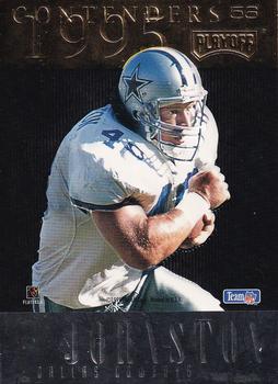 1995 Playoff Contenders - Back to Back #56 Daryl Johnston / Bam Morris Front