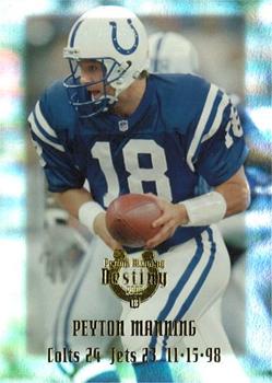 2000 Collector's Edge Peyton Manning Destiny - Holofoil #PM10 Peyton Manning Front