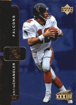 1999 Upper Deck Super Bowl XXXIII #2 Chris Chandler Front