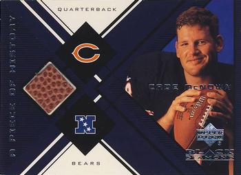 1999 Upper Deck Black Diamond - A Piece of History #CM Cade McNown Front
