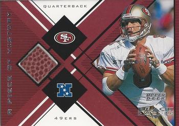 1999 Upper Deck Black Diamond - A Piece of History #SY Steve Young Front