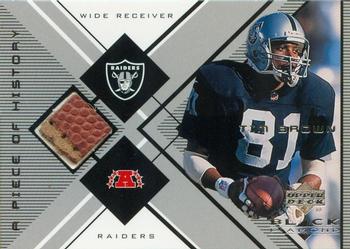 1999 Upper Deck Black Diamond - A Piece of History #TB Tim Brown Front