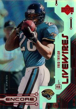 1999 Upper Deck Encore - Live Wires #L8 Fred Taylor Front
