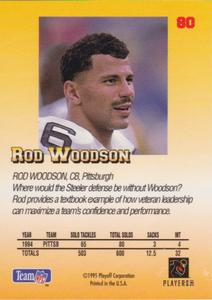 1995 Playoff Prime - Minis #80 Rod Woodson Back