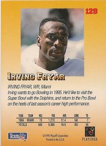 1995 Playoff Prime - Minis #129 Irving Fryar Back