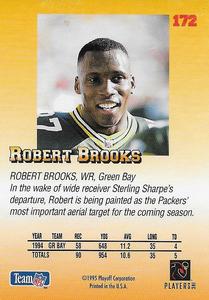 1995 Playoff Prime - Minis #172 Robert Brooks Back
