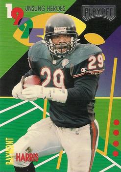 1995 Playoff Prime - Unsung Heroes Silver Foil #4 Raymont Harris Front
