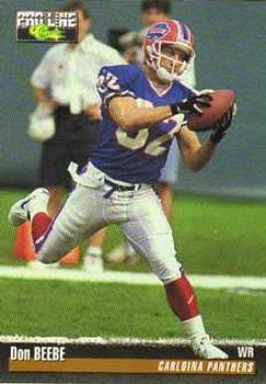 1995 Pro Line #243 Don Beebe Front
