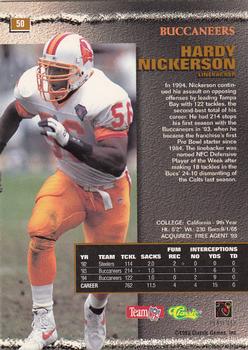 1995 Pro Line #50 Hardy Nickerson Back