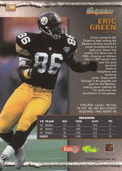 1995 Pro Line #106 Eric Green Back