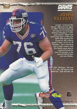 1995 Pro Line #137 John Elliott Back
