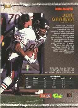 1995 Pro Line #149 Jeff Graham Back