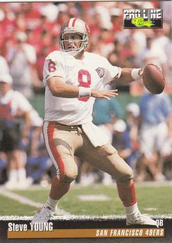 1995 Pro Line #197 Steve Young Front