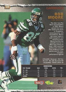 1995 Pro Line #229 Rob Moore Back
