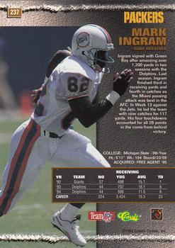 1995 Pro Line #237 Mark Ingram Back