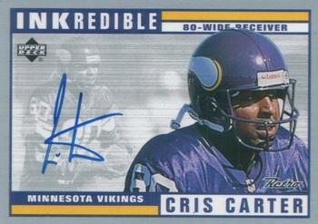 1999 Upper Deck Retro - Inkredible #CC Cris Carter Front