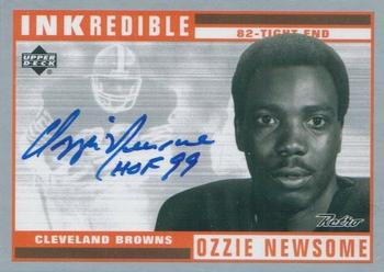 1999 Upper Deck Retro - Inkredible #OZ Ozzie Newsome Front