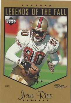 1999 Upper Deck Retro - Legends of the Fall #L8 Jerry Rice Front
