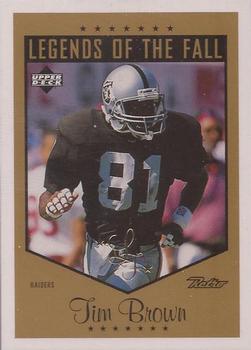1999 Upper Deck Retro - Legends of the Fall #L26 Tim Brown Front