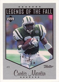 1999 Upper Deck Retro - Legends of the Fall Silver #L3 Curtis Martin Front