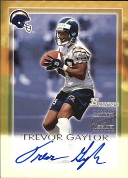 2000 Bowman - Autographs #TG Trevor Gaylor Front