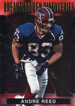 2000 Bowman - Breakthrough Discoveries #BD7 Andre Reed Front