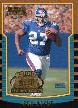 2000 Bowman - ROY Promotion #NNO Ron Dayne Front