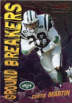 2000 Bowman Chrome - Ground Breakers #GB5 Curtis Martin Front