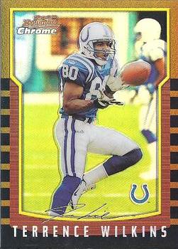 2000 Bowman Chrome - Refractors #70 Terrence Wilkins Front