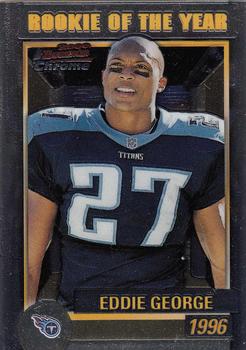2000 Bowman Chrome - Rookie of the Year #R5 Eddie George Front