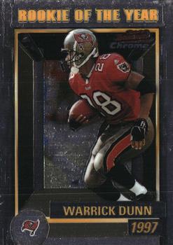 2000 Bowman Chrome - Rookie of the Year #R6 Warrick Dunn Front