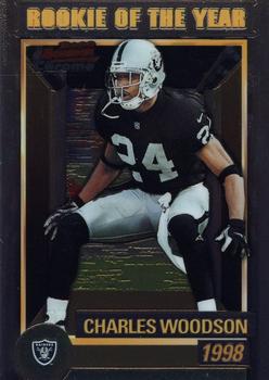2000 Bowman Chrome - Rookie of the Year #R7 Charles Woodson Front