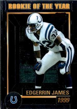 2000 Bowman Chrome - Rookie of the Year #R10 Edgerrin James Front