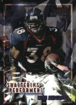 2000 Bowman Chrome - Shattering Performers #SP8 Mike Anderson Front
