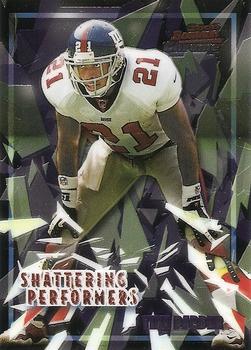 2000 Bowman Chrome - Shattering Performers #SP11 Tiki Barber Front