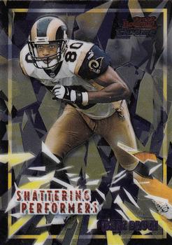 2000 Bowman Chrome - Shattering Performers #SP13 Isaac Bruce Front