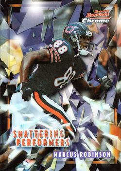 2000 Bowman Chrome - Shattering Performers Refractors #SP18 Marcus Robinson Front