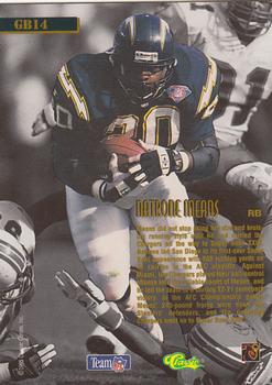 1995 Pro Line - Game Breakers #GB14 Natrone Means Back