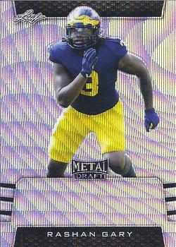 2019 Leaf Metal Draft - Silver Wave Unsigned Pre-Production Proofs #NNO Rashan Gary Front