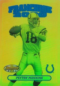 2000 Bowman's Best - Franchise 2000 #F11 Peyton Manning Front
