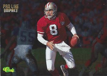 1995 Pro Line - Impact #I-24 Steve Young Front