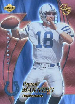 2000 Collector's Edge EG - Impeccable #I8 Peyton Manning Front