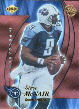 2000 Collector's Edge EG - Impeccable #I19 Steve McNair Front