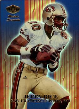 2000 Collector's Edge Masters - Domain #D20 Jerry Rice Front